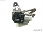 Windshield wiper linkage and motor