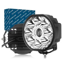 Faro Led Fuoristrada Rotondo 6'' 80W 8000LM + Frecce Arancione 10W 12V 24V IP67 