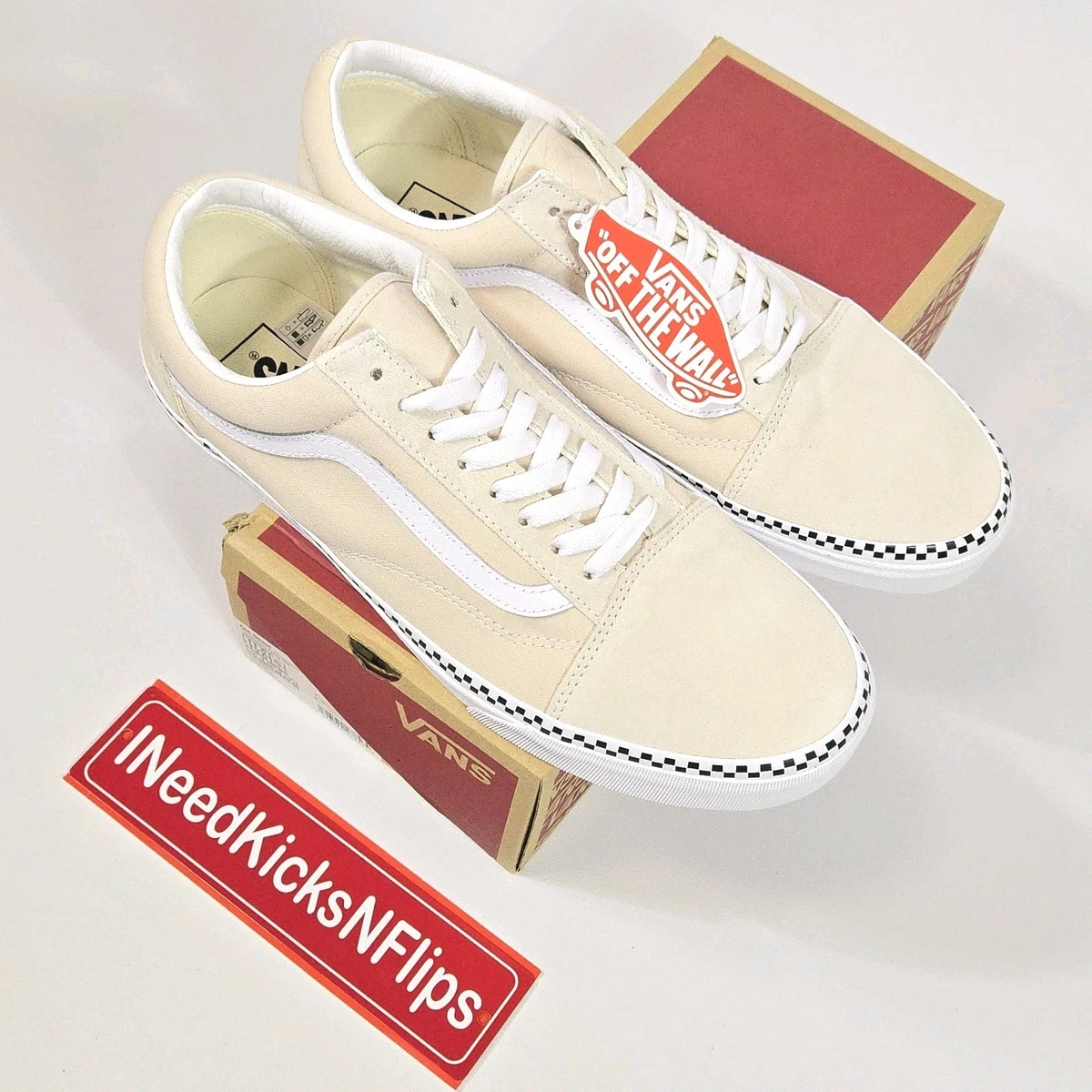 Vans Old Skool Off White for sale | eBay