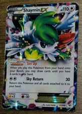 Shaymin EX 77/108 Holo EX Rare Roaring Skies Pokemon Damaged (DMG) K299 on eBay