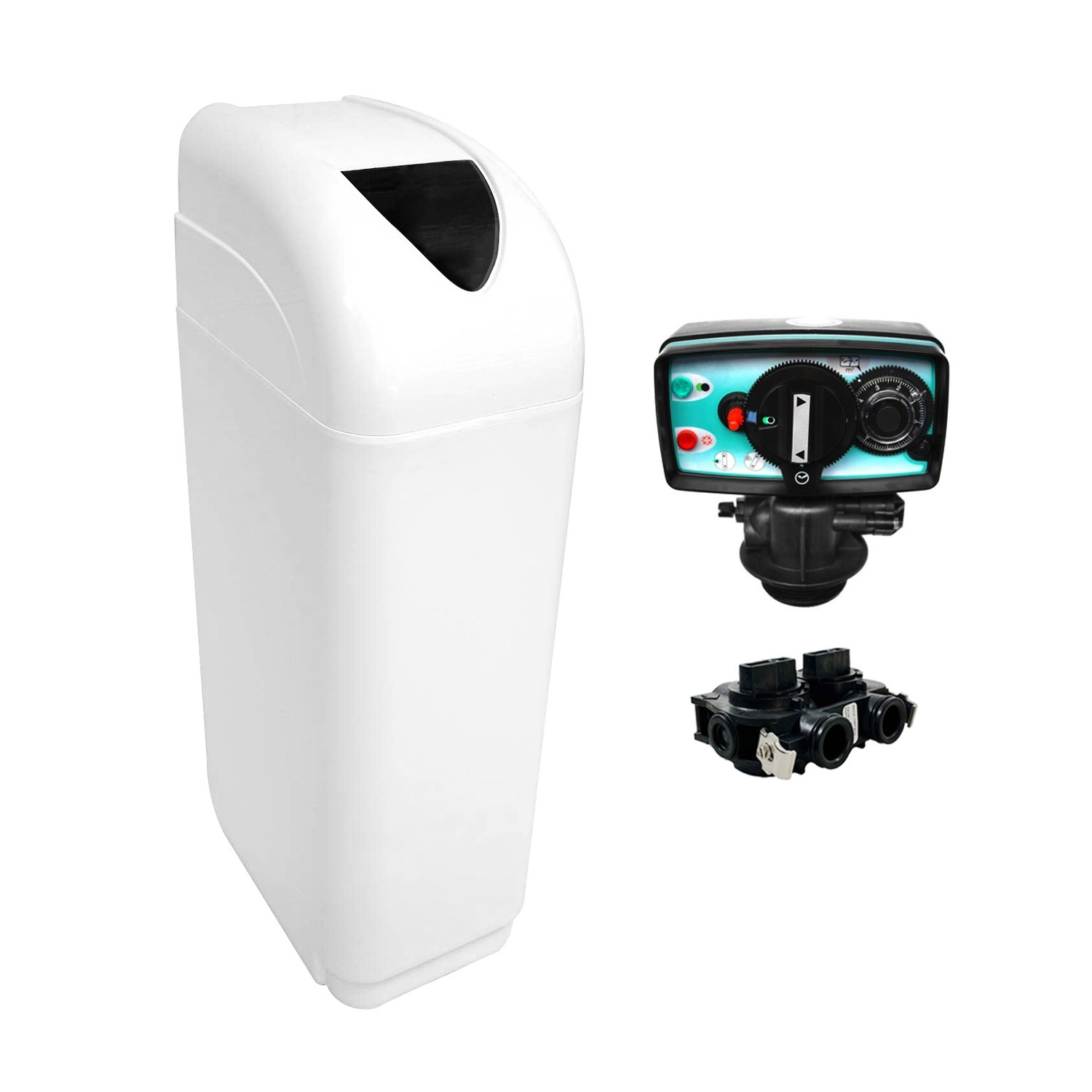 Adoucisseur d'eau mécanique Fleck 5600 MV anti calcaire volumétrique 8L