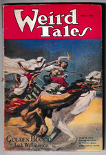 Pulp WEIRD TALES May 1933 - Clark Ashton Smith, Jack Williamson - VG/F Red spine