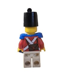 LEGO Pirates -  Imperial Soldier II Minifigure - pi104 6239 - Shako Hat Printed