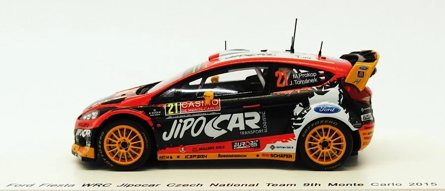 Spark масштаб 1:43 S4516 — Ford Fiesta RS WRC NO21 — 9-й Монте-Карло 2015 - Изображение 3 из 4
