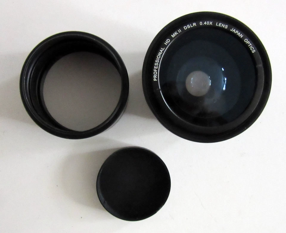 ZEIKOS Professional Super Wide Fish Eye Lens, fits 45/49/52/58mm, Complete - Image 3 of 4