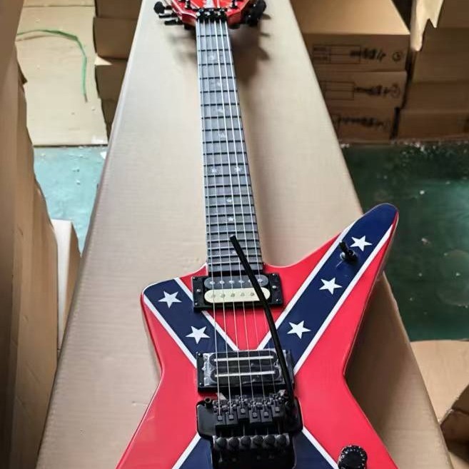 Washburn Dimebag Darrell Style Electric Guitar 6String Floyd Rose Tremolo ShipUS