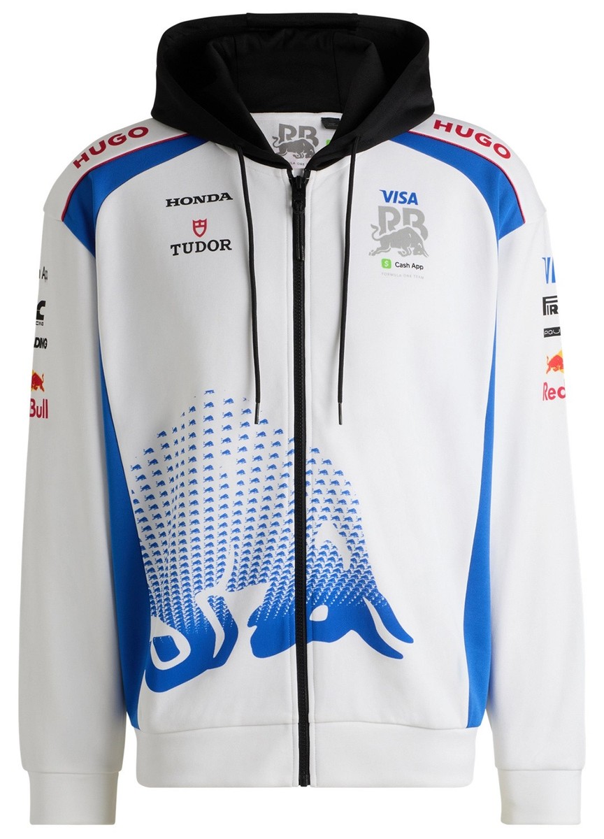 Racing Bulls F1 Men's 2025 Team Full Zip Hoodie by HUGO | eBay