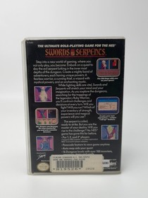 Swords And Serpents Nintendo NES
