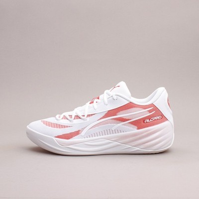 Puma Basketball All-Pro Nitro Team White Red New Men Shoes Rare 379081-04