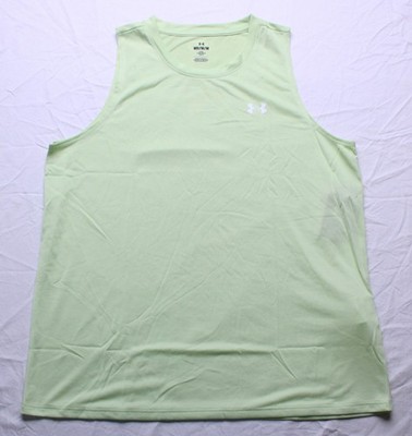 Under Armour Women's UA Tech Tank Top CG2 Retro Green/White Medium NWT