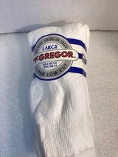 Large McGregor 3 Pair Low Cut Vintage Socks Sock Size 9-11 - Shoe Size 5-9