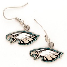 Philadelphia Eagles Logo Dangle Jewelry Earrings BRAND NEW FREE SHIPPING