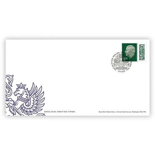 GB 2025 KCIII £3.40 Tariff Stamp First Day Cover Tallents H pmk, issue 30/9/25