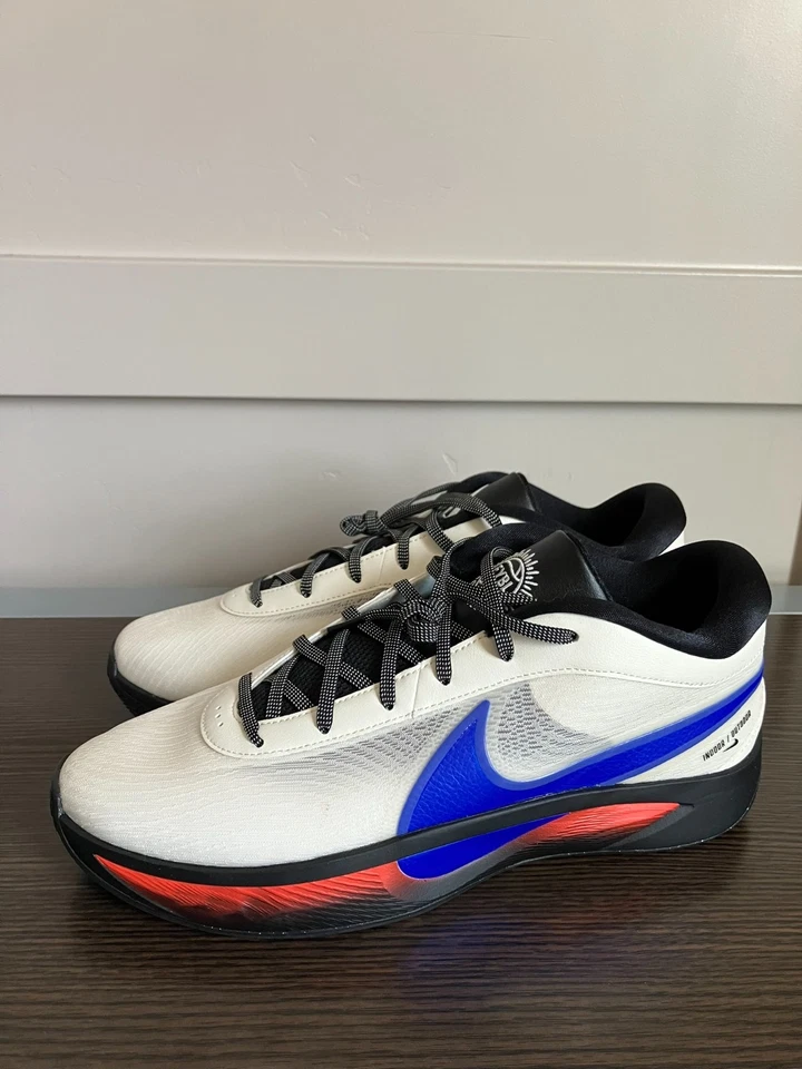 Sapato Nike Air Giannis Freak 6 TB EYBL Scholastic PE Masculino Tamanho 15 Novo HQ5691-100 - Imagem 4 de 4