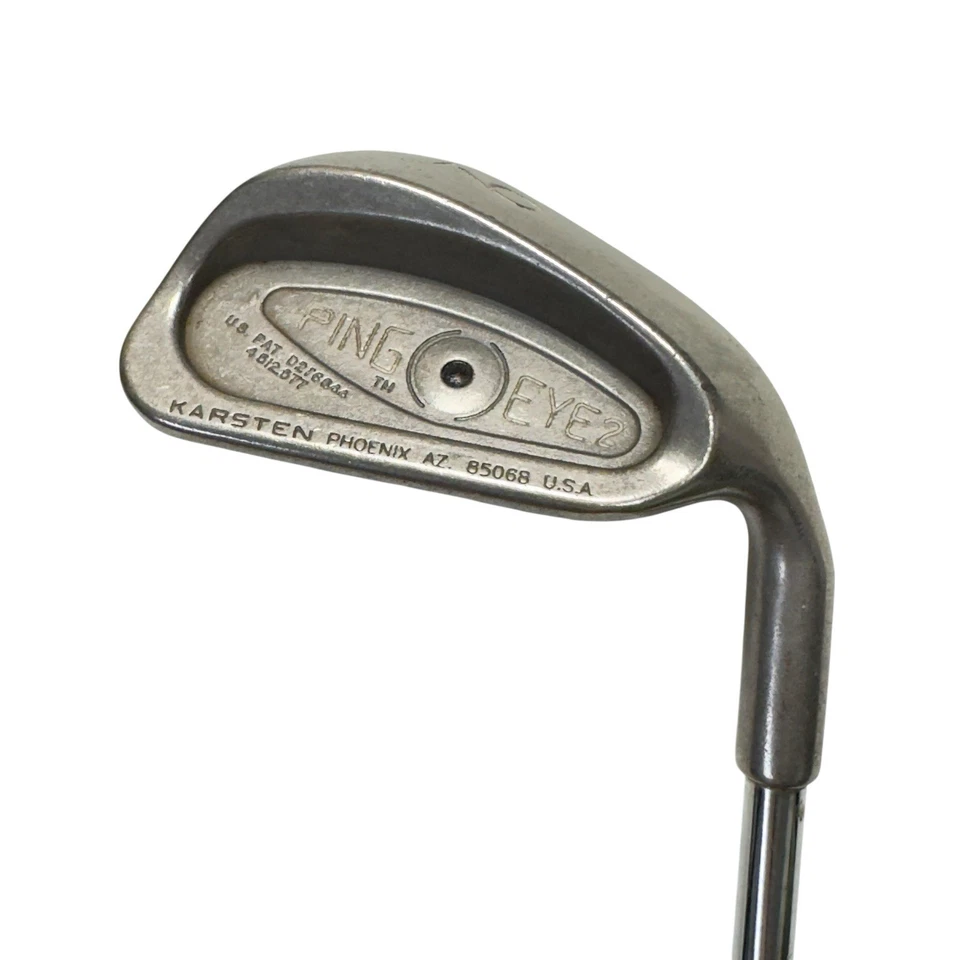 Ping Eye 2 Black Dot 9 Iron ZZ Lite Extra Stiff Flex Steel Shaft R/H Lamkin Grip - Image 2 of 4