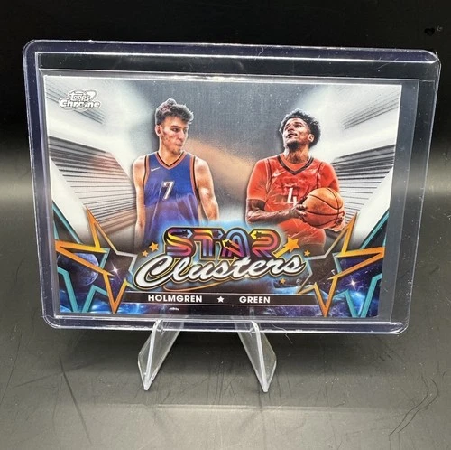 2023-24 Topps Cosmic Chrome - Star Clusters Jalen Green, Chet Holmgren #SC-11