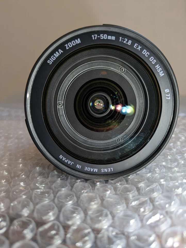 [NEAR MINT] SIGMA 17-50mm f/2.8 EX DC OS HSM ZOOM Lens for Canon EF JAPAN - Image 4 of 4