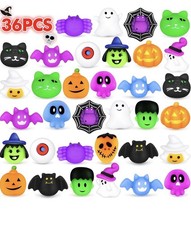 36PCS Halloween Mochi Squishy Toys
