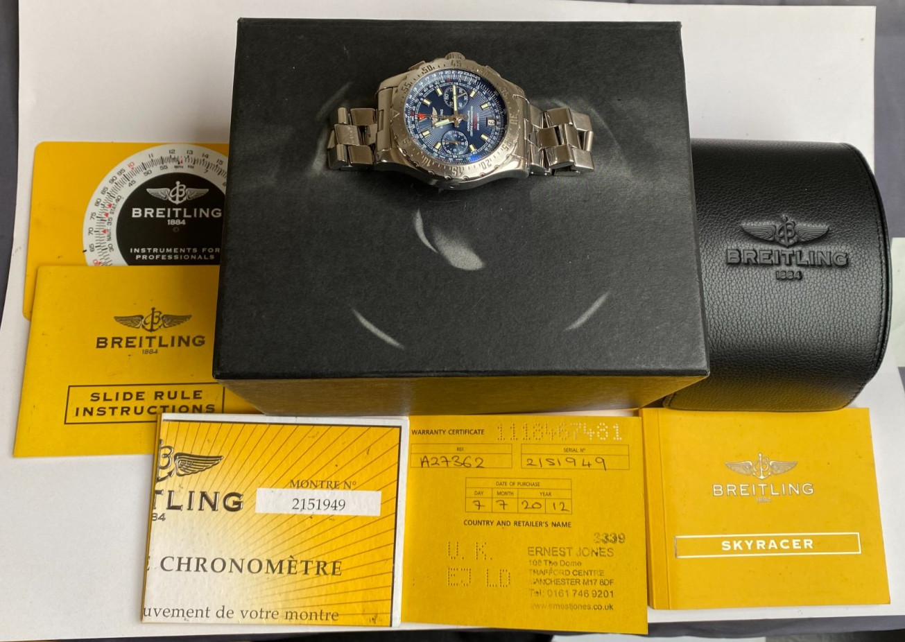 Breitling Skyracer Automatic Chronometer, Referen… - image 2