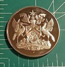 TRINIDAD & TOBAGO 1 DOLLAR 1971 KM# 7
