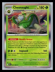 Chesnaught 007/086 Chaos Rising