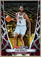 2022-23 PANINI HOOPS EVAN MOBLEY PRIME TWINE INSERT #18 NM+ CLEVELAND CAVALIERS 