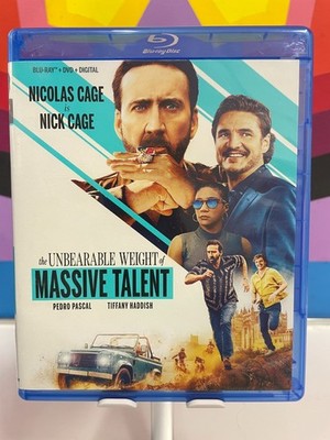 The Unbearable Weight Of Massive Talent Blu-ray + DVD *no digital Nic Cage