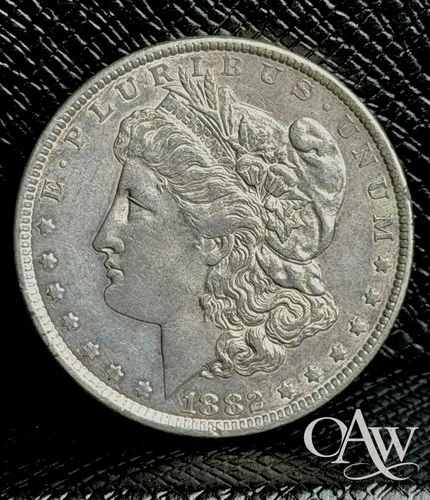 1882 CC Morgan Silver Dollar - Solid Details Carson City Mint GREAT COIN