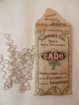 Mercerie 1900 : baleines ou support-col pour dames (1) - Photo 1/3