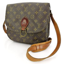 Authentic LOUIS VUITTON Saint Cloud GM Monogram Shoulder Bag #63207