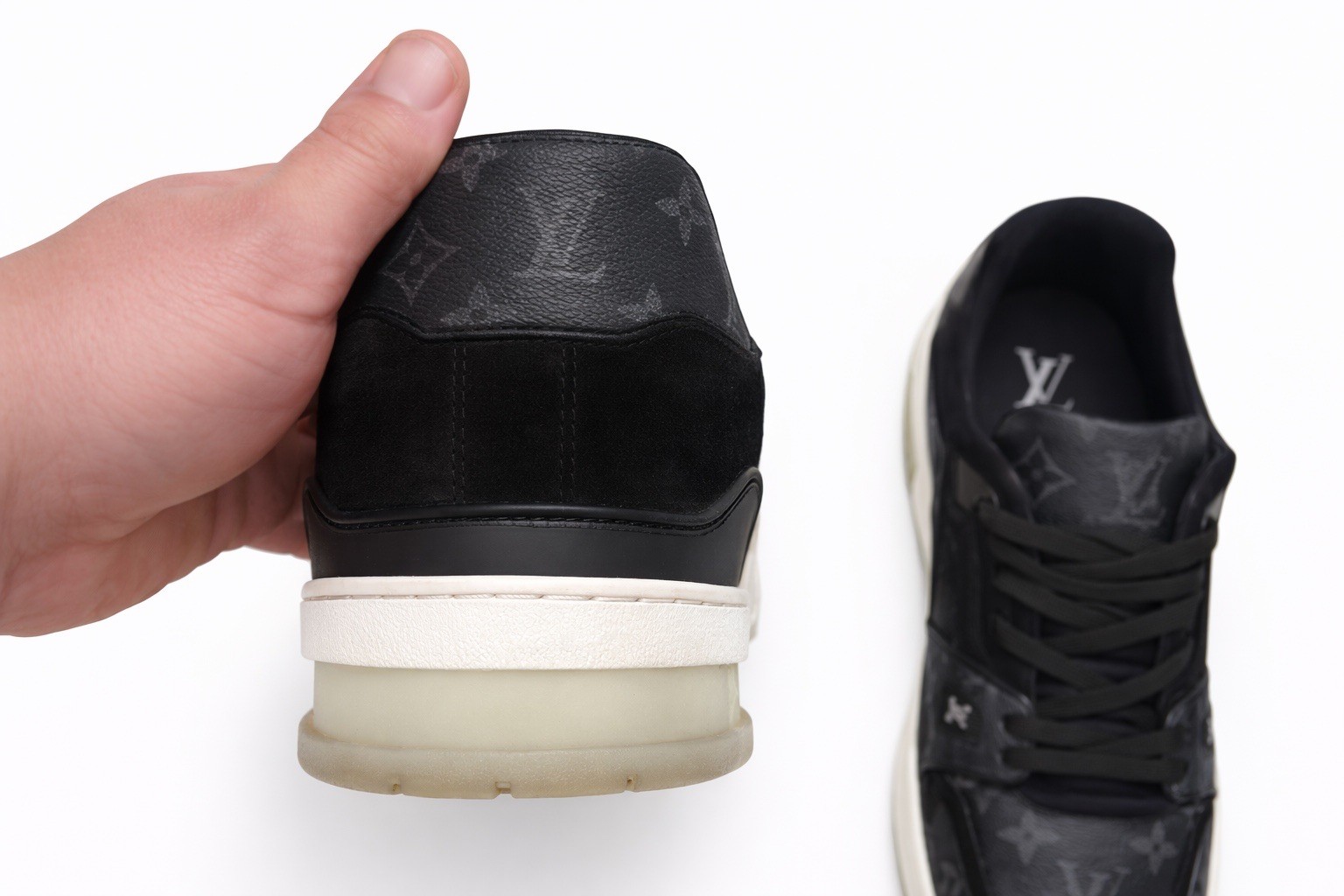 Louis Vuitton LV Trainer Monogram Eclipse Black S… - image 10