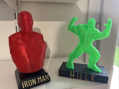Figurine Hulk Et Iron Man - Photo 1/2