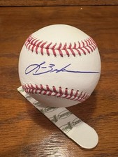 Lance Berkman Autograph Major League OML Signed Baseball Houston Astros