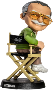 Excelsior Stan Lee Marvel Superhero Creator Figure Iron Studios Sideshow Statue Ebay