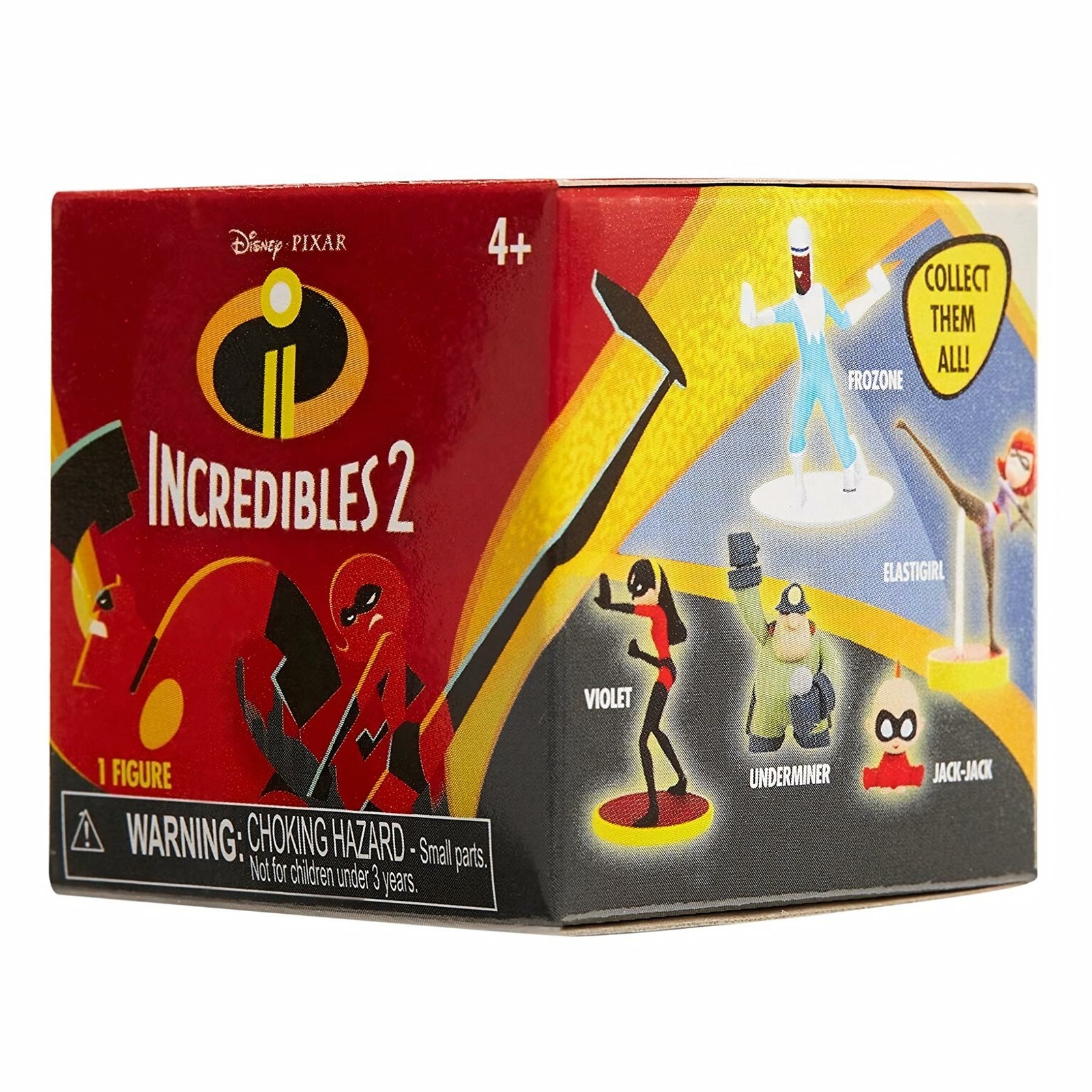 Jakks INCREÍBLES 2 Disney Pixar Mini Figuras Caja Sorpresa Juguete [1 Caja]