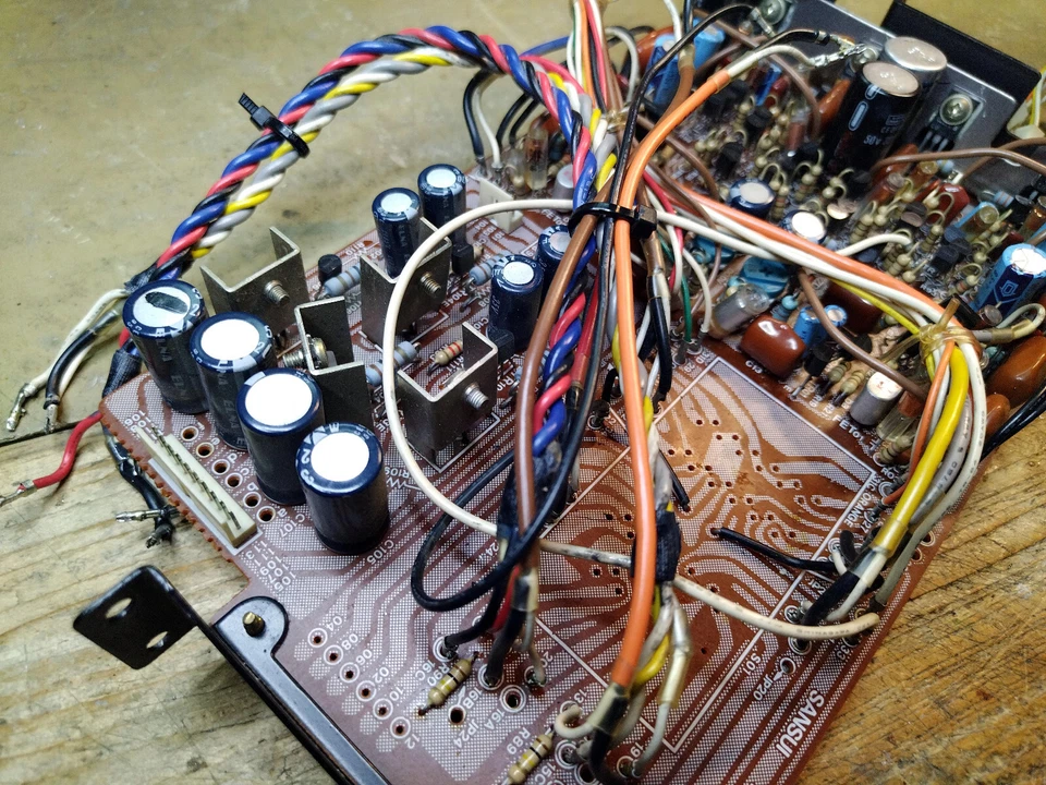 F-2835 Equalizer Amp Board for Sansui AU919,  used, untested - Image 4 of 4