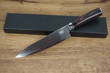 Damascus Steel 8" Professional Chef Knife - VG10 67 Layer Japanese Steel