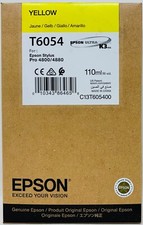 Epson T6054 Ink Cartridge K3 Original Yellow for Stylus Pro 4800/4880