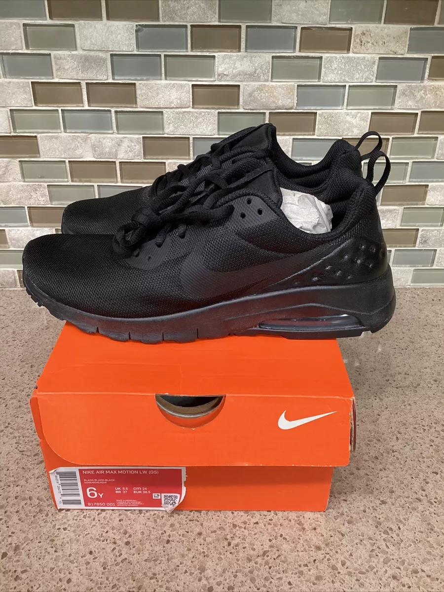 bekennen Afdeling Varken Nike Air Max Motion LW 917650 001 Black/Black Sz 6Y Womens 7.5 Trainers NIB  | eBay