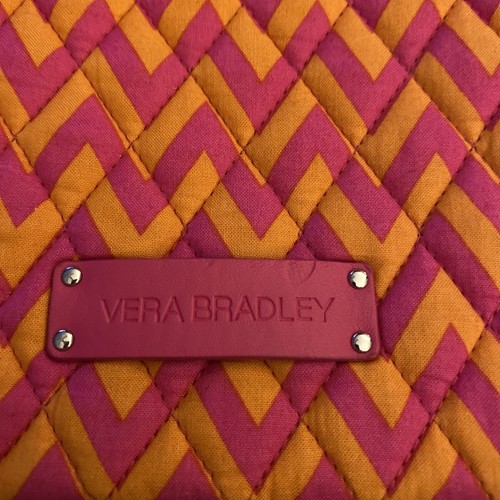 VERA BRADLEY HELLO DALIA PADDED LAPTOP ZIP AROUND SLEEVE CASE EUC match handbag - Picture 2 of 6