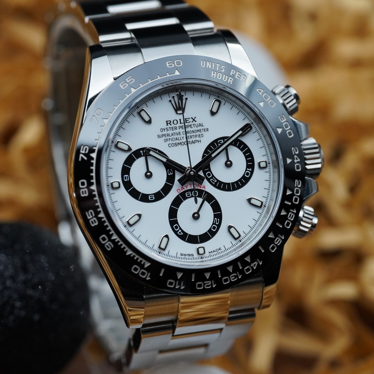 Rolex Daytona Panda 116500LN White Oyster Steel 40mm