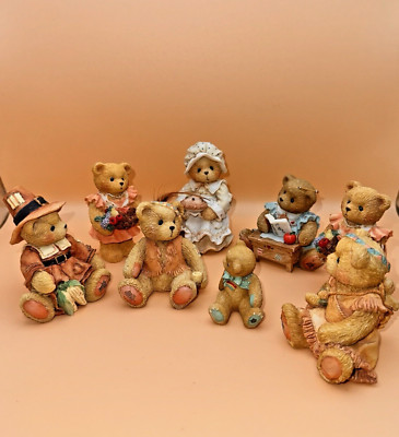 Cherished Teddies Figurines Lot of 8 | eBay