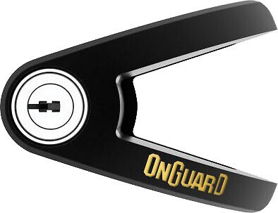 OnGuard Boxer 8051/8052 Disc locks 45008051 With Reminder Pouch Black