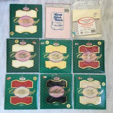9 Lot NEW Charles Craft Cross Stitch Aida Hardanger Fiddler's Cloth 14 18 22 Ct