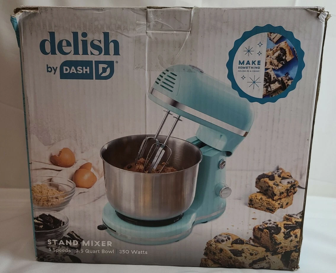 Delish By DASH Compact Stand Mixer Quart With Beaters Dough, 53 OFF