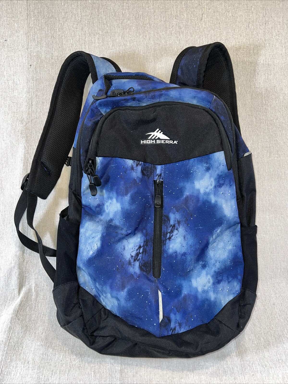high sierra backpack blue