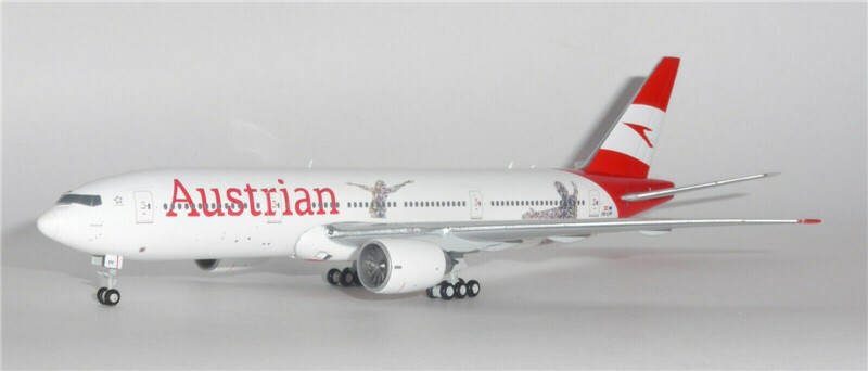 GeminiJets Austrian for Boeing B777-200ER OE-LPF 60th 1/400