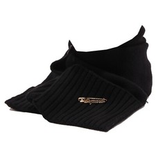 0710R collar scarf girl DSQUARED D2 black woo...