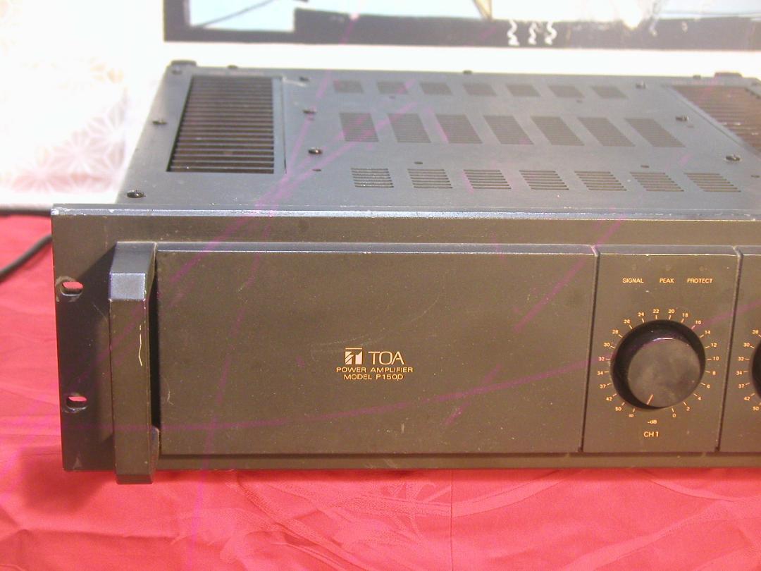 TOA P150D パワーアンプ　＜2＞ TOA Professional Power Amplifier P150D TOA From Japan | eBay