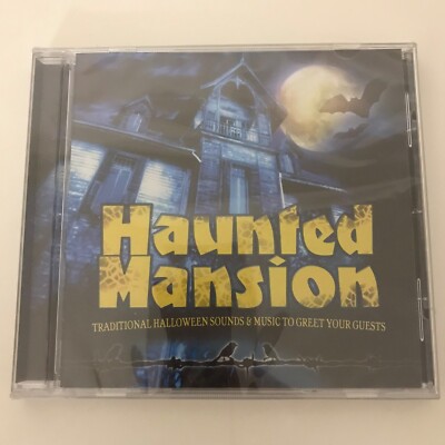 New CD Halloween Haunted Mansion Sound Effects Haunted House Tour Spooky Scary 